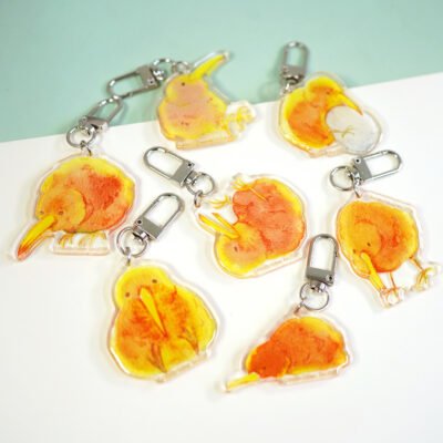【Kiwi Bird】Acrylic Keychain Set of Seven
